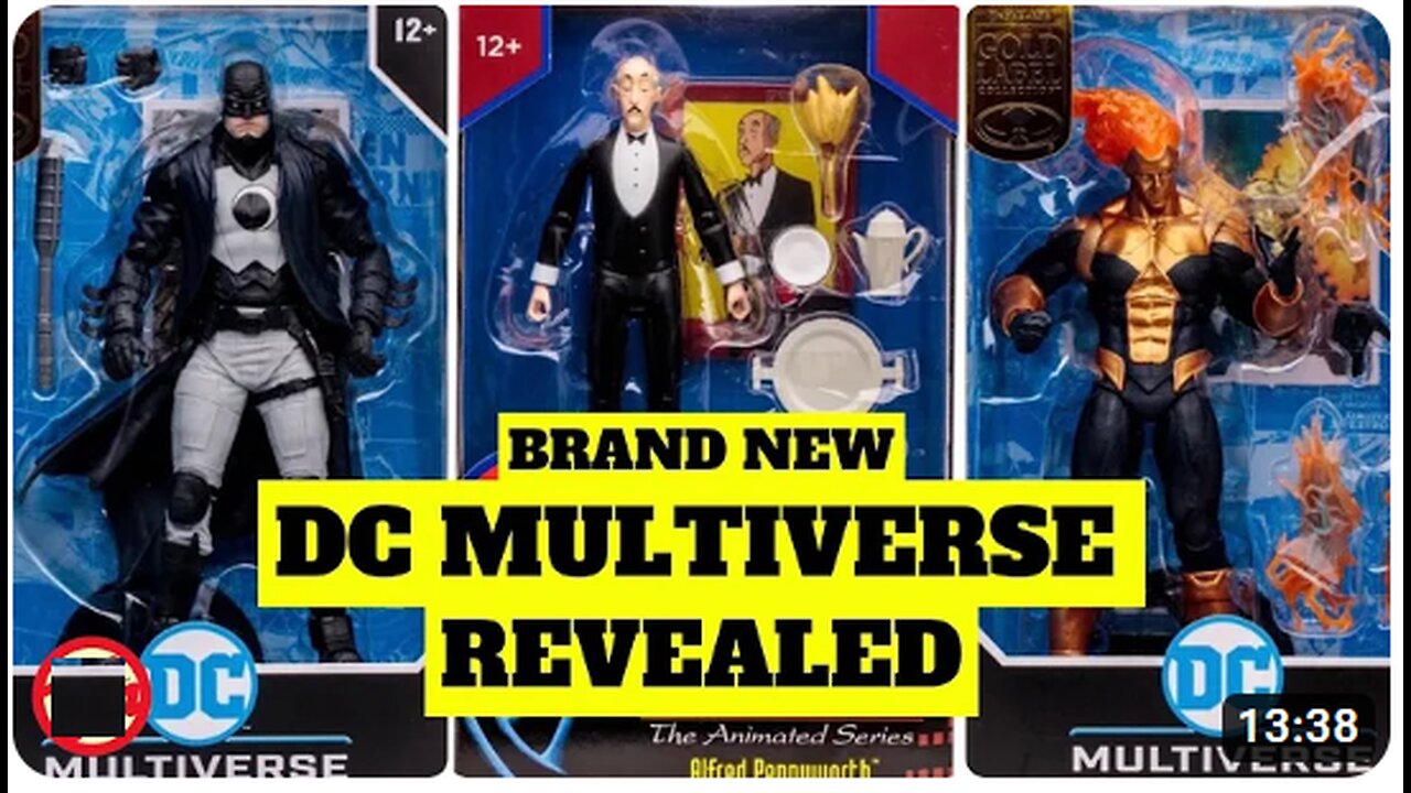 2023 BRAND NEW BATMAN ANIMATED/DC MULTIVERSE REVEALED