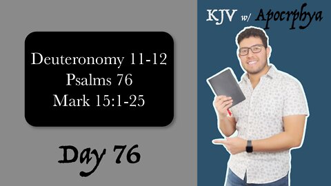 Day 76 - Bible in One Year KJV [2022]