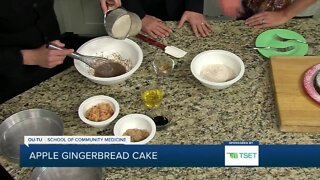 Apple Gingerbread Cake