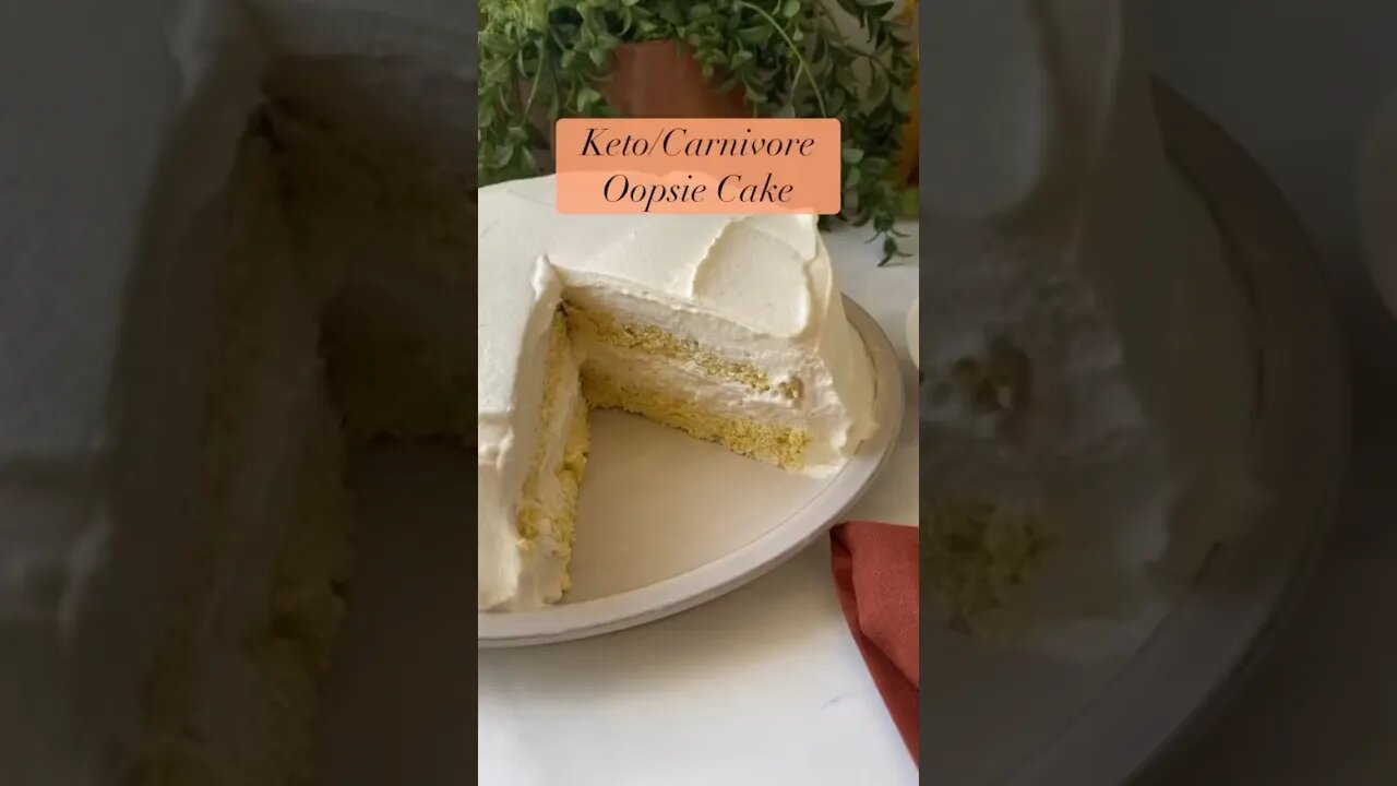 Kelly Hogan’s Oopsie Cake recipe #carnivorerecipes #carnivorehighfat #carnivorediet #ketorecipes