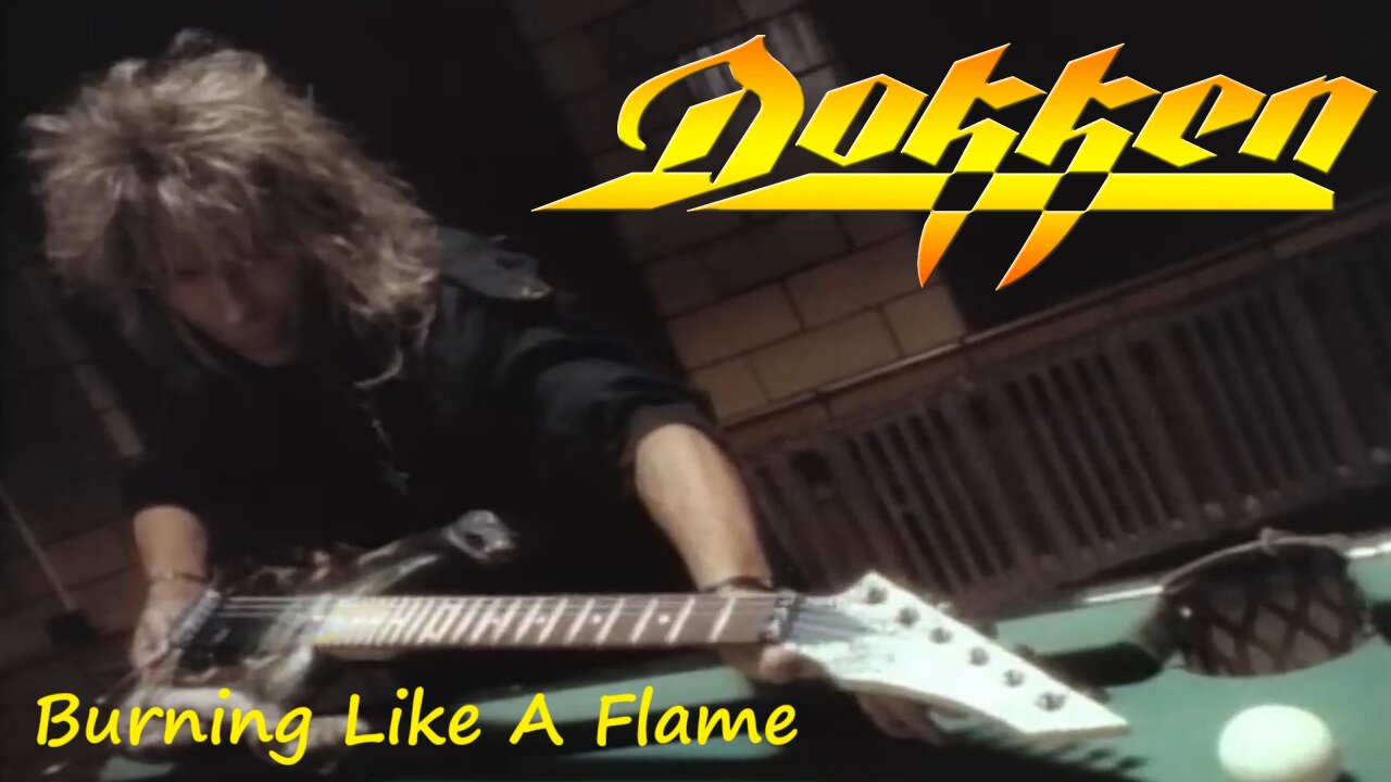 Dokken - Burning Like A Flame (Official Music Video)