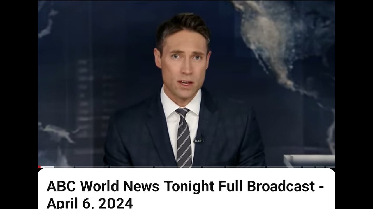 ABC World News Tonight Full Broadcast -April 6, 2024