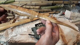 como fazer um jacaré ou dragão chinês de bambu