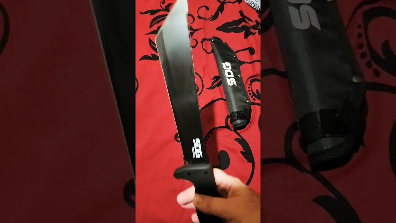 new knife of the day, well machete..