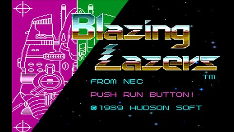 Blazing Lazers - (TG-16) 1/2 - Beat 'em and Cheat 'em!
