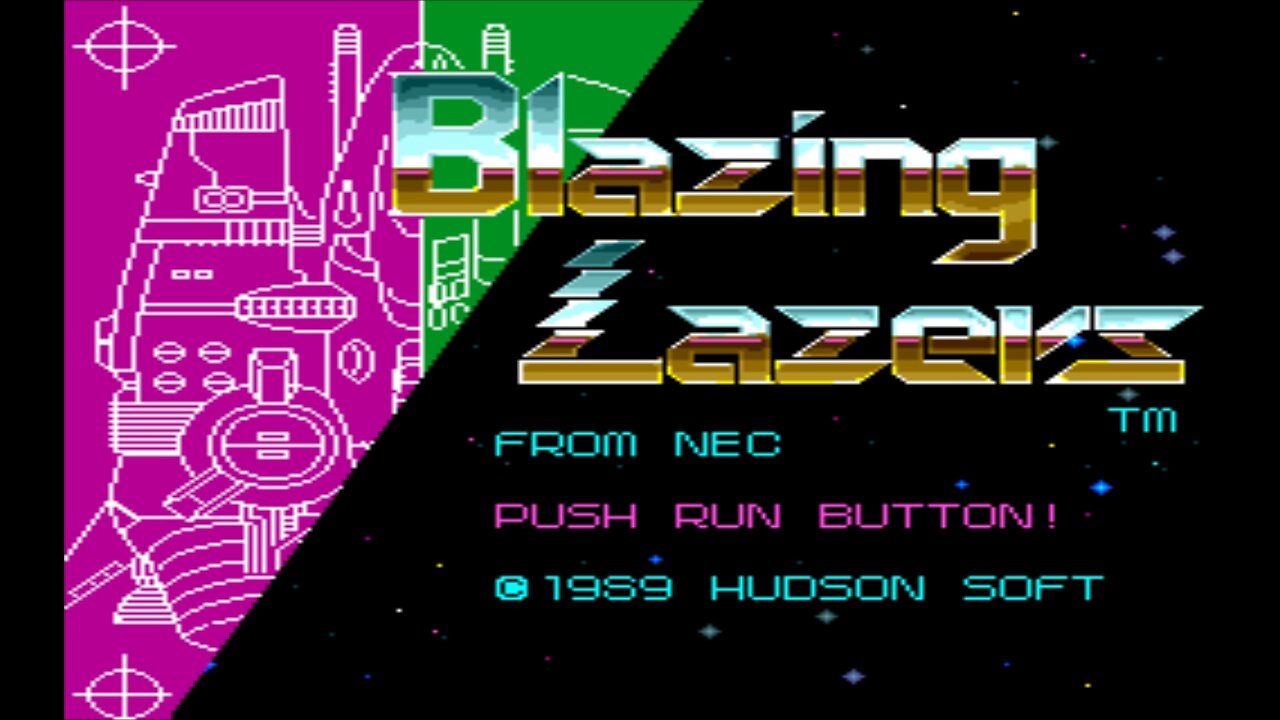 Blazing Lazers - (TG-16) 1/2 - Beat 'em and Cheat 'em!