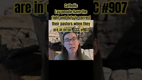 Catholics have a Right and Duty to SPEAK UP!!