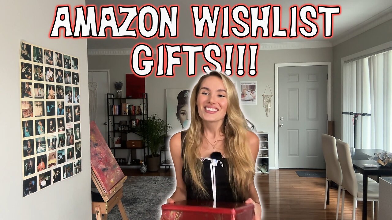 Amazon Wishlist Gifts! I Get A Drive, Clothes, Christmas Sheets, And More!!!