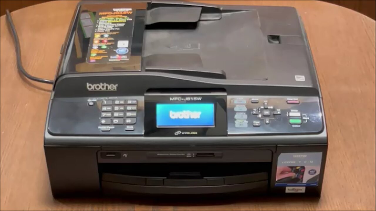 Brother MFC J615W Ink Cartridge Replacement