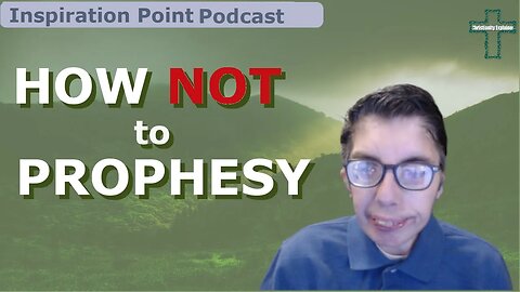 How Not to Prophesy!