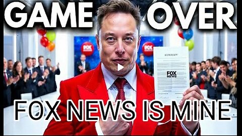 JEW COUP Elon Musk Announces he bought FOX NEWS on Election Day 2024