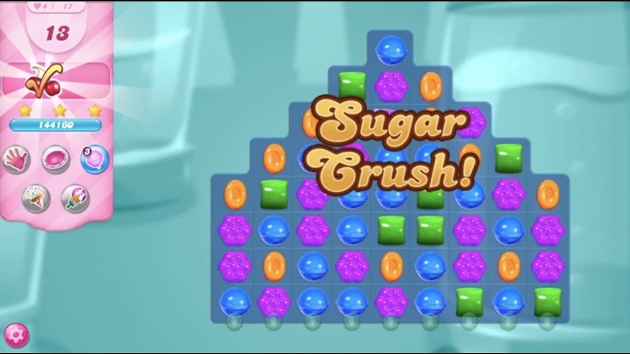 Candy Crush Saga | Level 17 | NO BOOSTERS | 3 STARS | PASSED ON FIRST TRY! | 236580 🦄