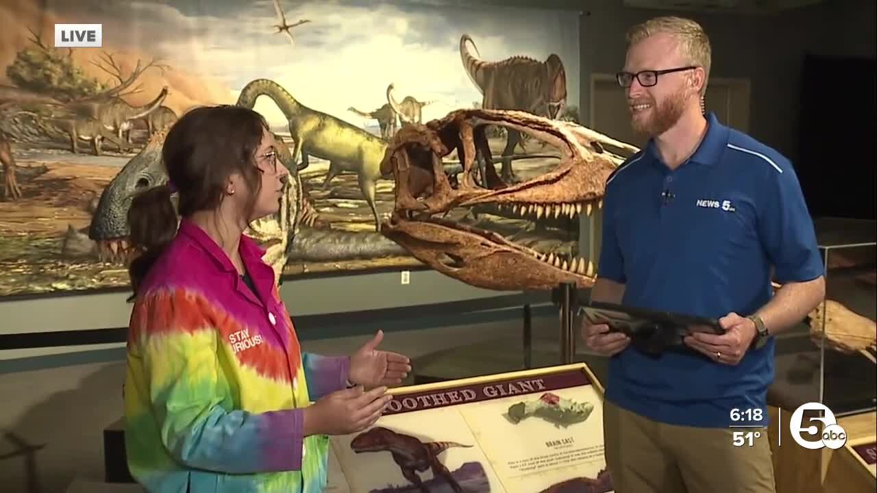 Trent Magill live at the Science Center's world debut of Dinosaurs of the Sahara