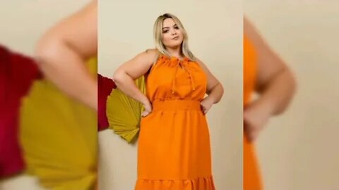 ✳️ VESTIDO LONGO PLUS SIZE