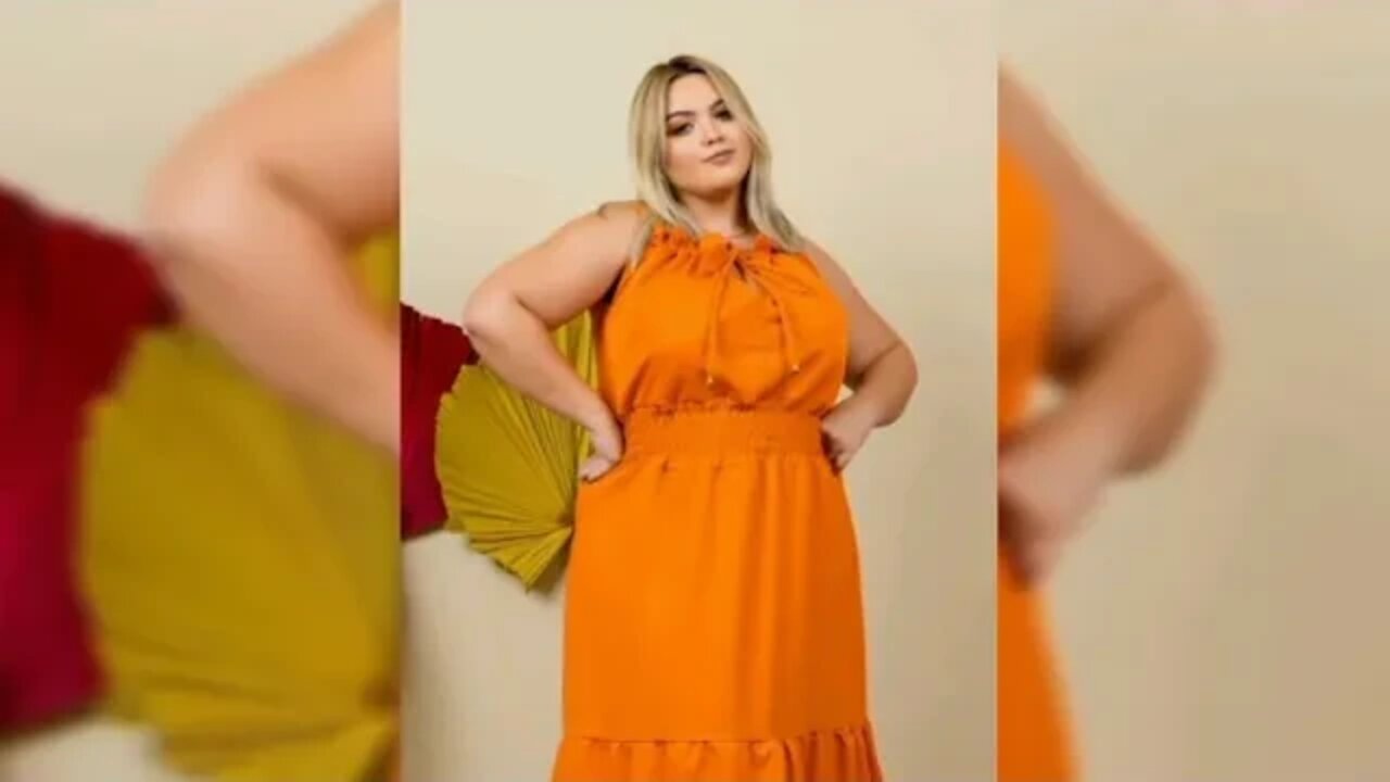 ✳️ VESTIDO LONGO PLUS SIZE