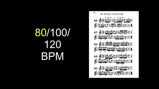 V S Safranek Complete [Method for Bugle] - Exercises from 046 to 050 (Triple Tongue)