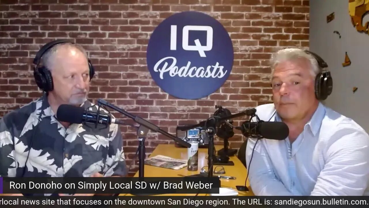 Ron Donoho LIVE on Simply Local San Diego with Brad Weber