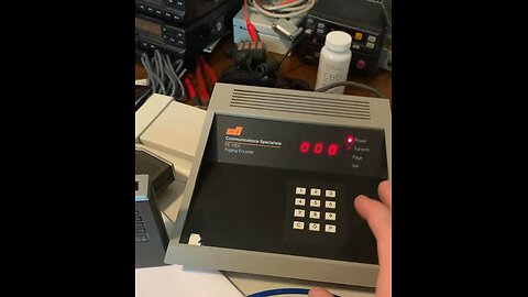 2-tone pager being activated