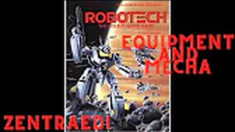 Robotech Zentraedi Equipment and Mecha