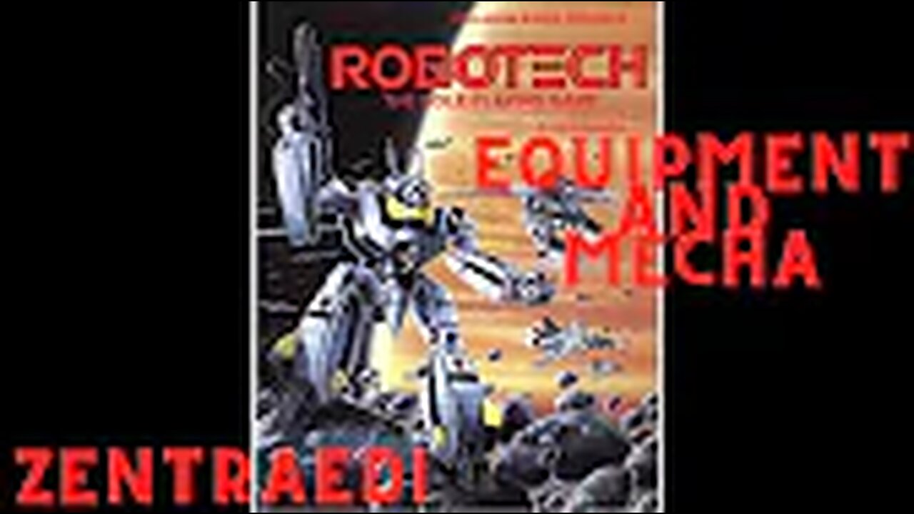 Robotech Zentraedi Equipment and Mecha