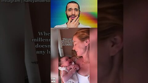 Millennial mom doesn't know any lullabies 😂