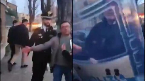 Fmr. Health Minister Roberto Speranza, Who Enforced "Vaccinations" Can No longer Move Without Police