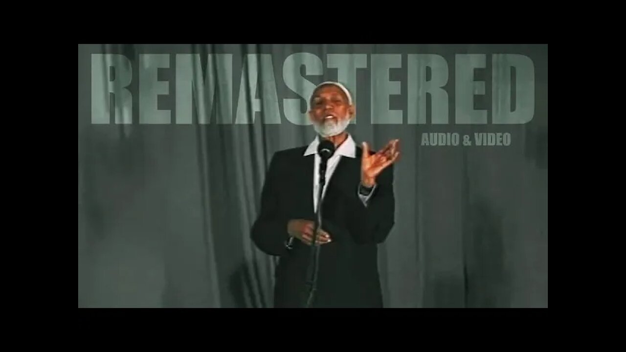 016. REMASTERED Ahmed Deedat's 'Is Jesus God' Lecture Cape Town, South Africa