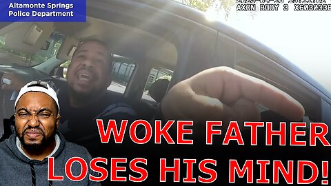WOKE Father Pulls Race Card On Police ARRESTING Him Pulling On Gun On Another Parent At School