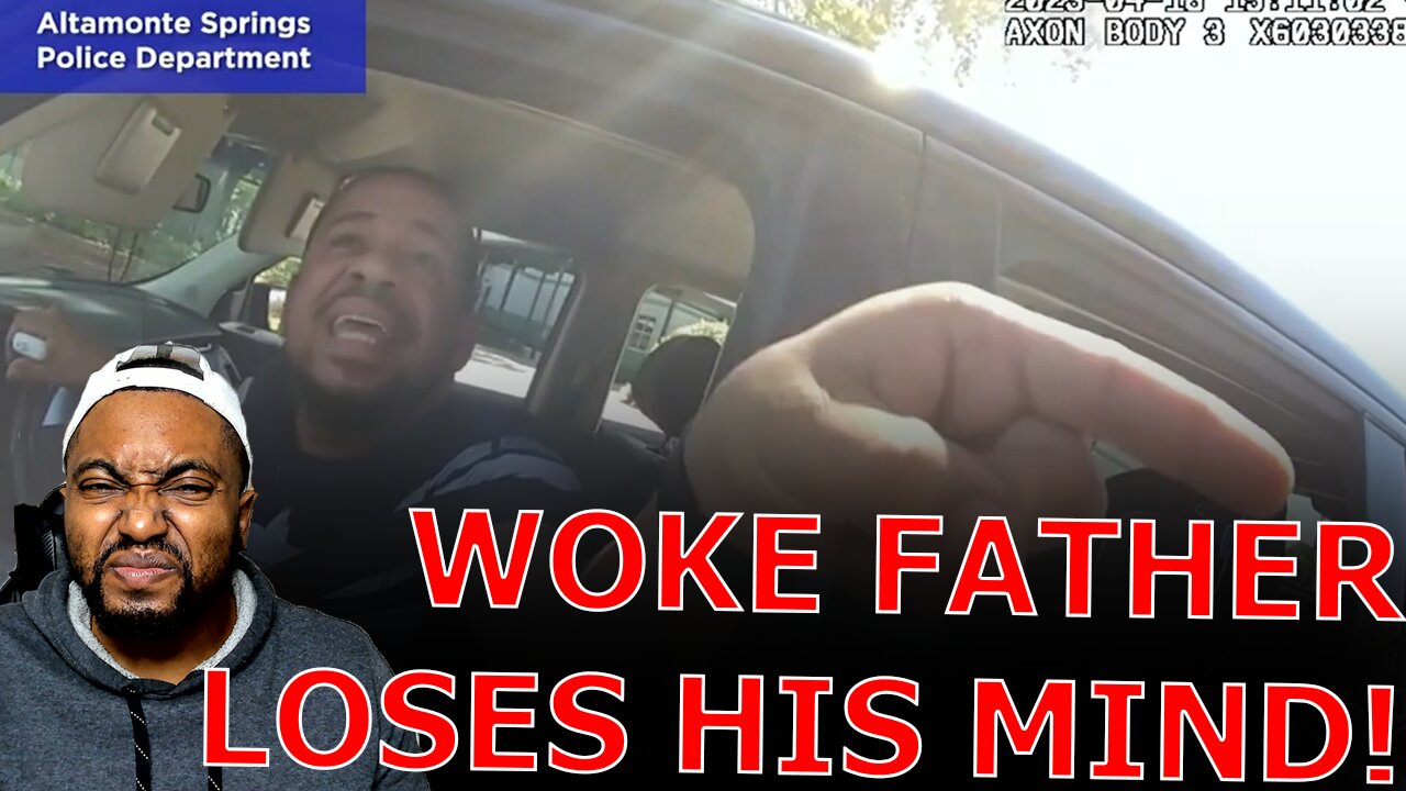 WOKE Father Pulls Race Card On Police ARRESTING Him Pulling On Gun On Another Parent At School