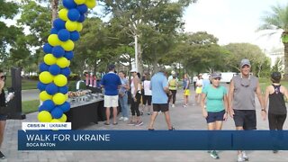 Walk for Ukraine held in Boca Raton