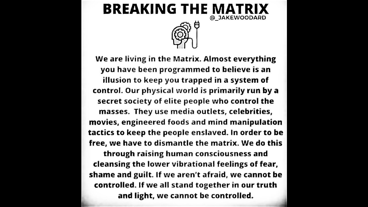 Breaking The Matrix!