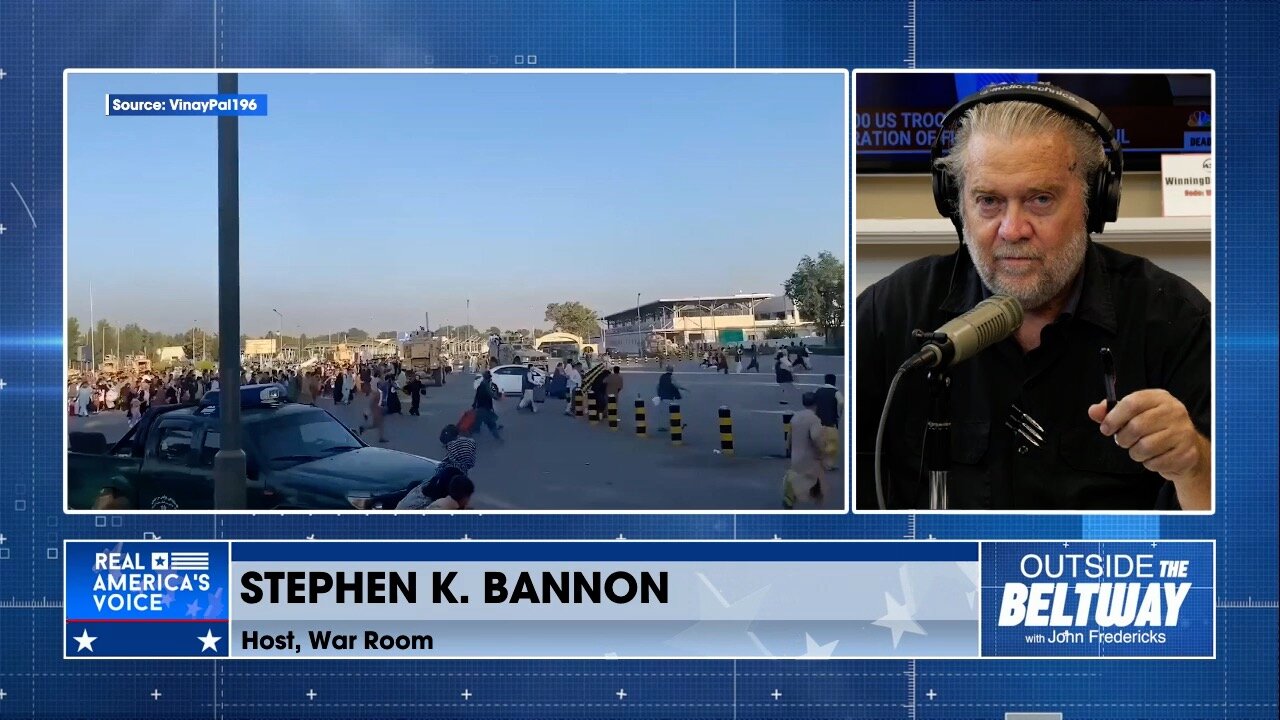 Steve Bannon on the consequences of Biden’s Afghanistan withdrawal