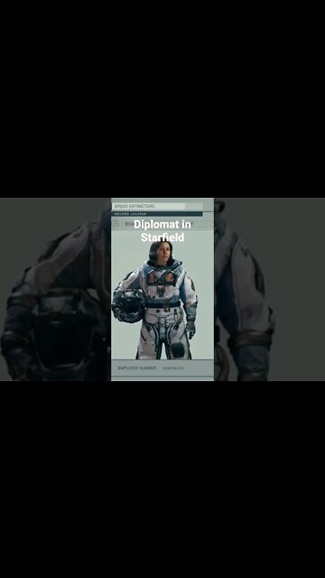 Diplomat in Starfield #starfield