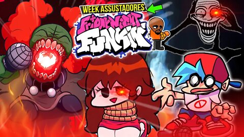 TRICKY VOLTOU INSANO no FRIDAY NIGHT FUNKIN com NOVOS ASSUTADORES mods
