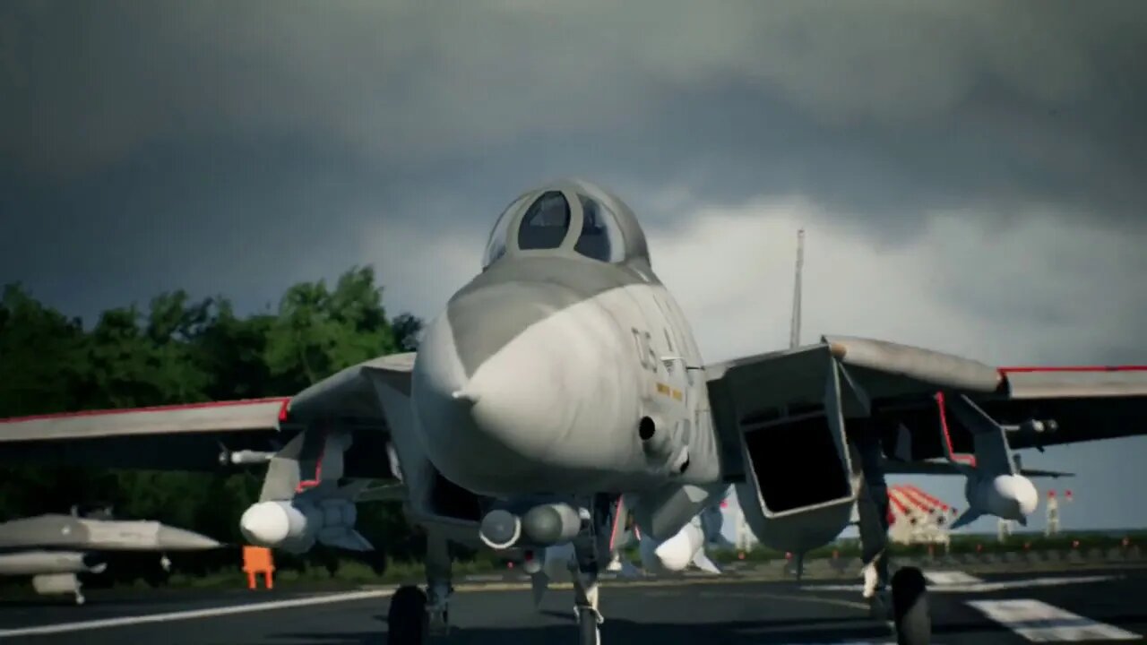 1st mission using F-14 got S rank Hard mode Ace Combat 7