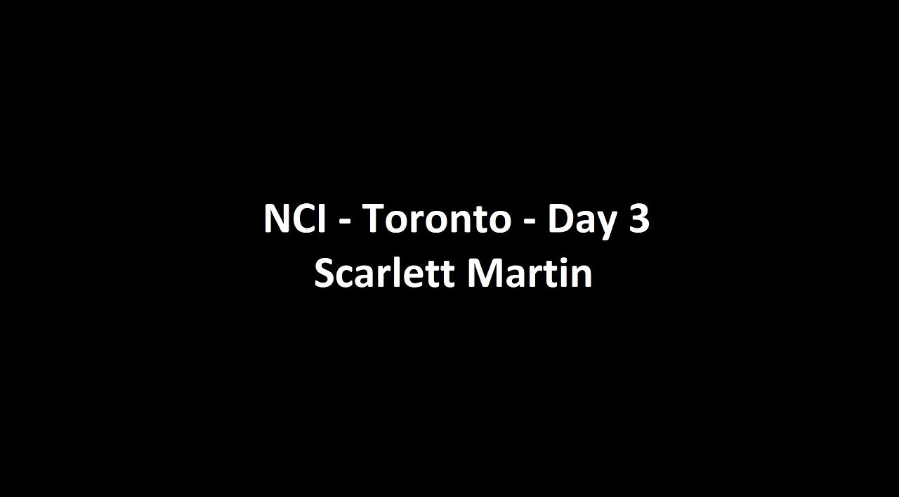 National Citizens Inquiry - Toronto - Day 3 - Scarlett Martin Testimony