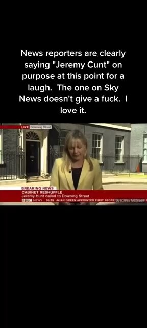 What’s Jeremy Hunt’s Name?