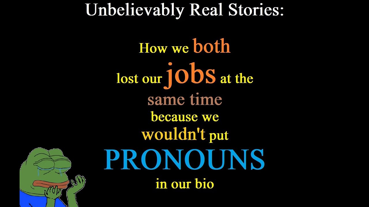how we lost our jobs over pronouns