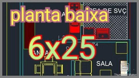 veja o que dá pra fazer num terreno de 25x6