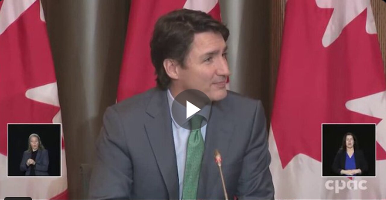 Justin Trudeau, speaking in January 2022: "When people are seeing cancer treatments...