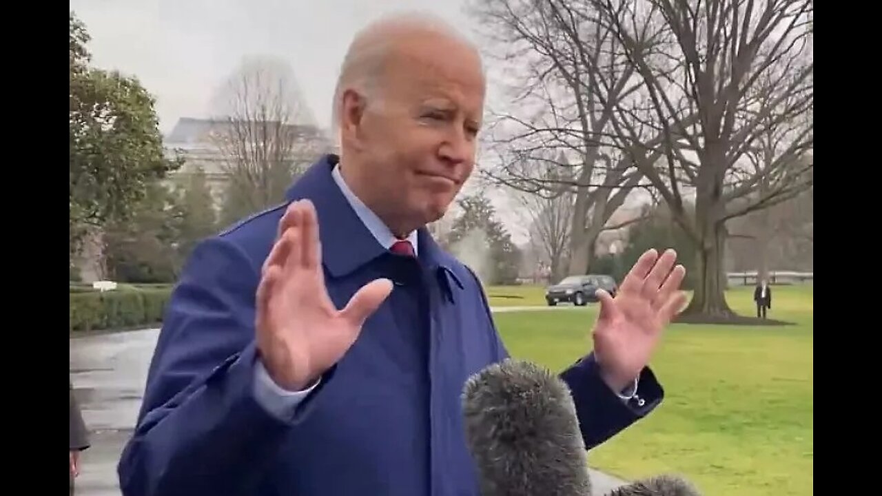 Reporters Dare Ask Biden Virus Origin Questions—He Throws up His Hands, Storms Away