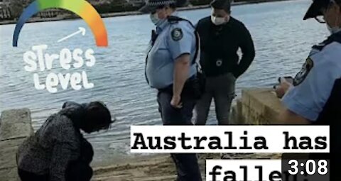 NSW Police Attempt to Arrest Locals Exercising at Drummoyne Bay Walk!