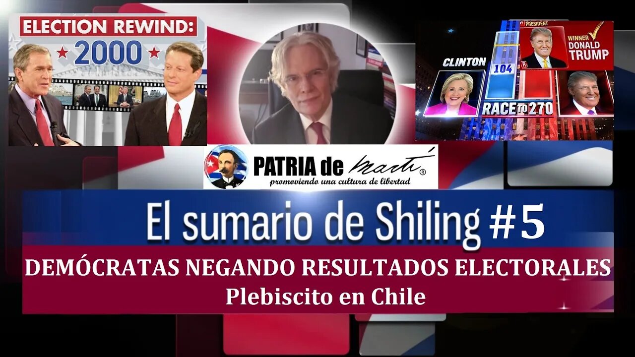 DEMÓCRATAS NEGANDO RESULTADOS DE LAS ELECCIONES y Plebiscito en Chile