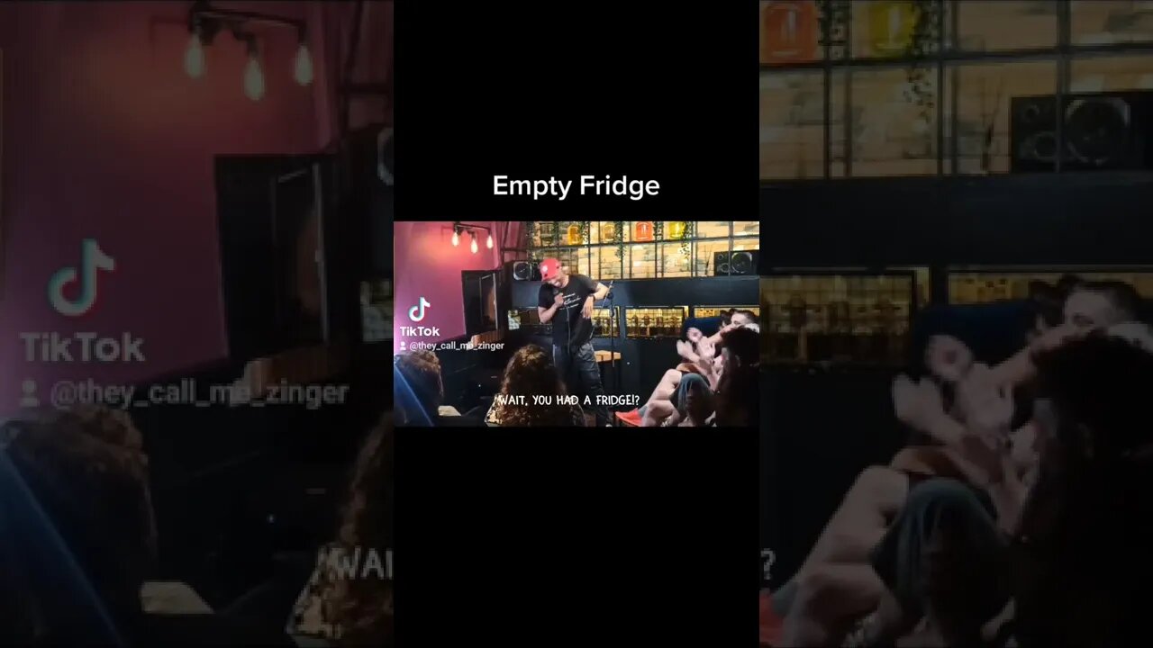 Zinger Standup Comedy Empty Fridge