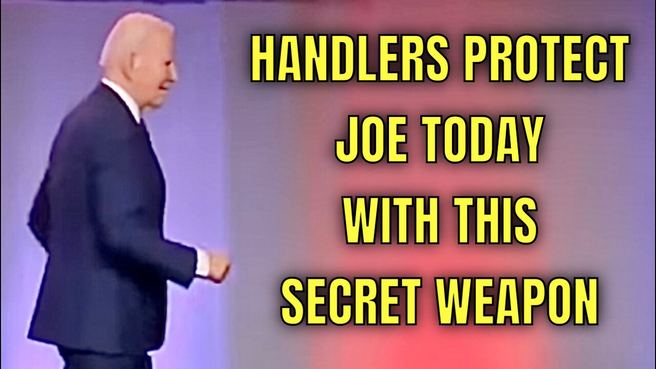 Biden’s Handlers have a NEW WAY to PROTECT JOE from himself & Reporters’ UNCOMFORTABLE Questions