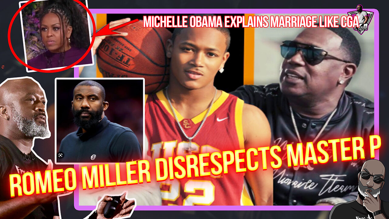 THE DISRESPECT OF FATHERHOOD & MEN: Romeo Takes Shot At Master P | Michelle Obama Explains Marriage