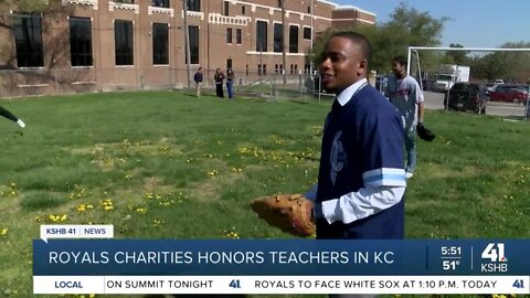 Royals Charities honors teachers in KC