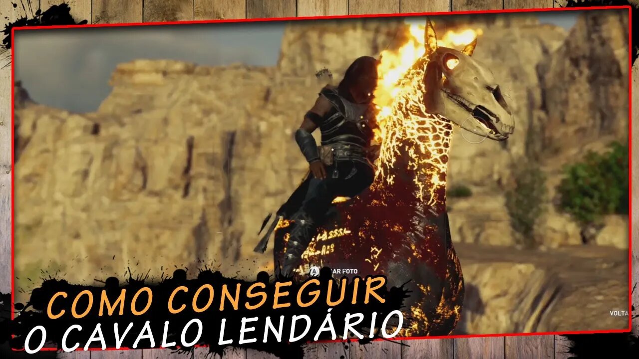 Assassin's Creed Origins, Cavalo De Fogo, Vale a Pena? Como conseguir, super Dica