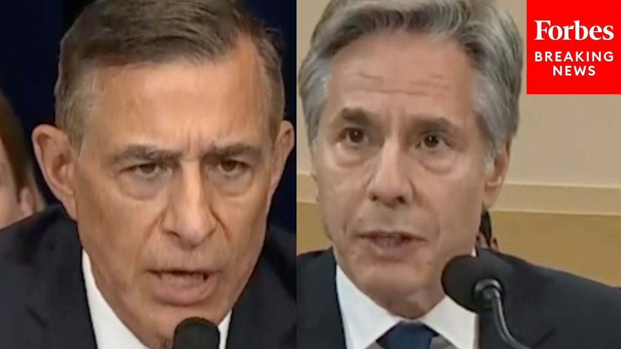 Darrell Issa Asks Antony Blinken Point Blank About Illegal Immigrants From China Entering U.S.