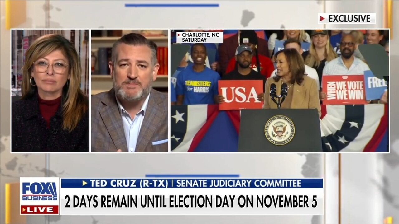 Sen Ted Cruz: Harris/Biden Are The Most Anti Israel Admin Ever